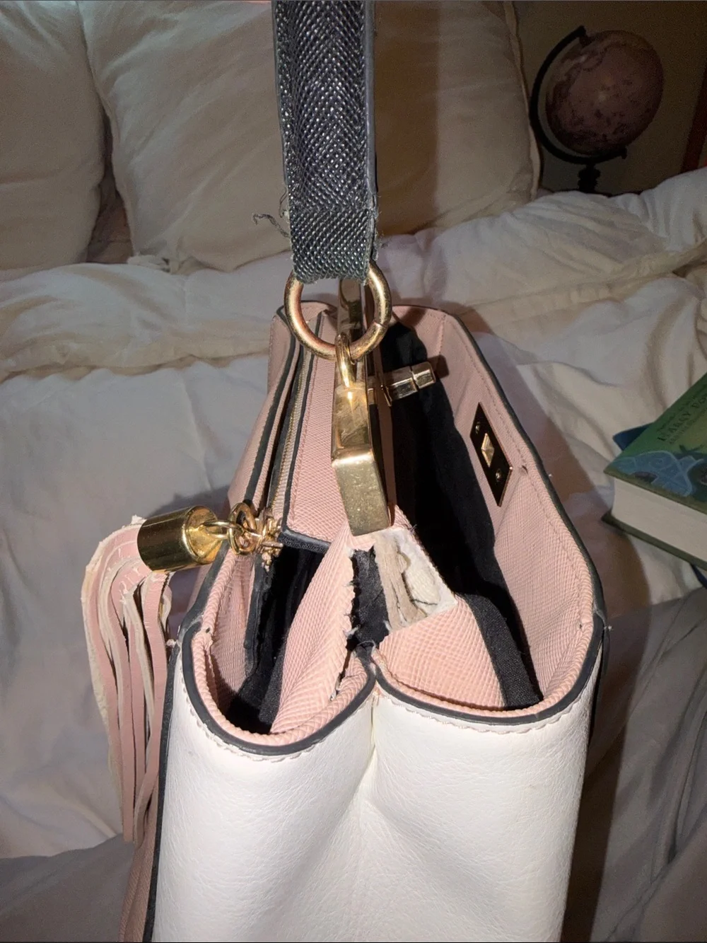 Aldo Women's Blush Pink Top-Handle Satchel